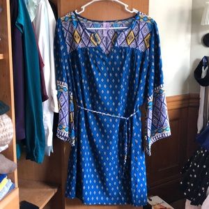 Boho Print Dress